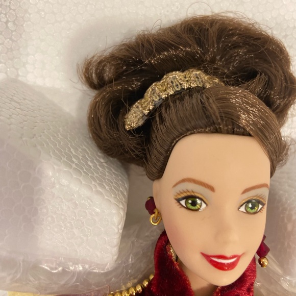 *1997* Porcelain Barbie Collection Holiday Ball Doll - Picture 8 of 16